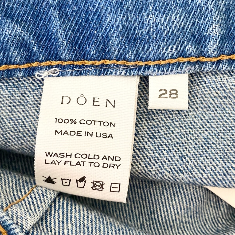 DOEN Lena Jeans In Provence NWT - Picture 11 of 12
